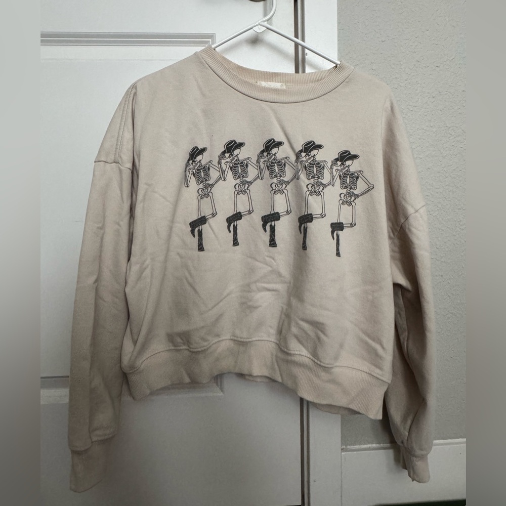 Altar’d State Cropped Graphic Sweatshirt